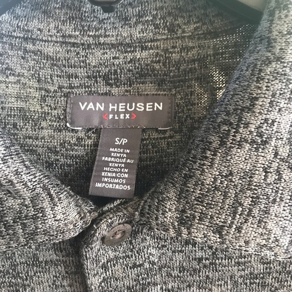 Van Heusen Melange Polo - Picture 3 of 4